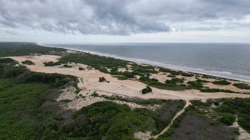 Como o governo do ES quer recuperar vila soterrada por dunas em Itaúnas, em Conceição da Barra