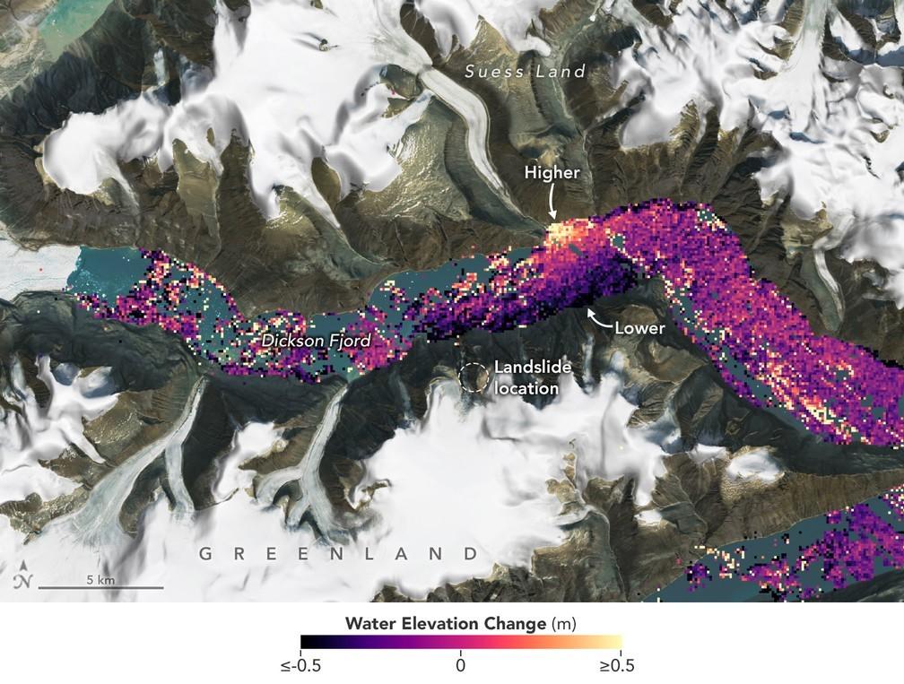 Satélite da Nasa divulga detalhes inéditos do tsunami que fez a Terra vibrar por nove dias