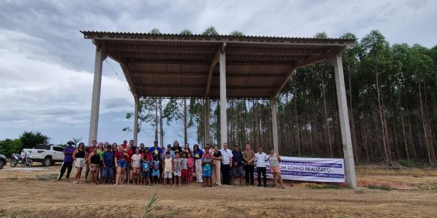 Suzano viabiliza galpão para Centro de Agricultura em comunidade rural de São Mateus, ES
