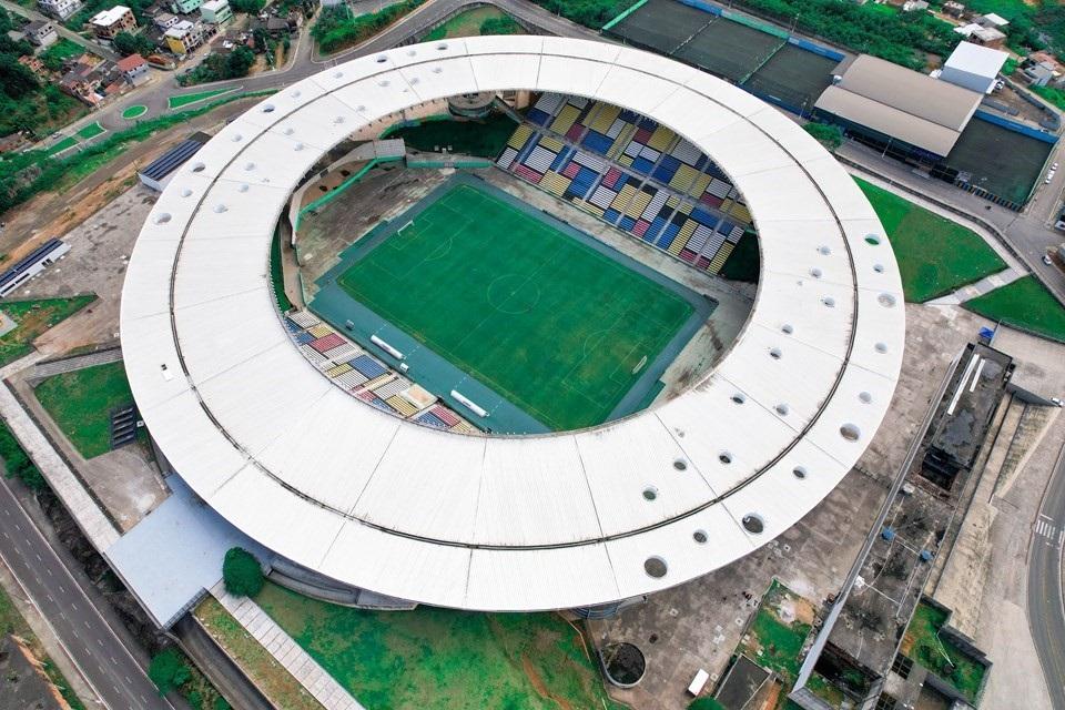 Estádio Kleber Andrade recebe o clássico entre Rio Branco e Vitória
