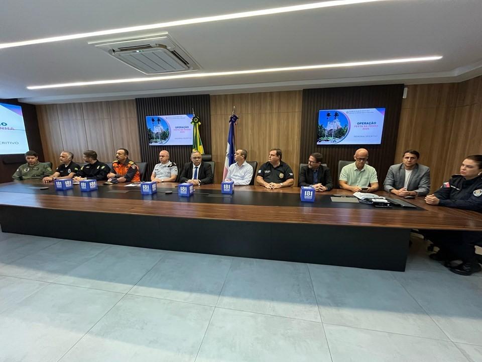 Sesp coordena reforço de segurança para fiéis durante festa da Penha com mais de 8 mil agentes