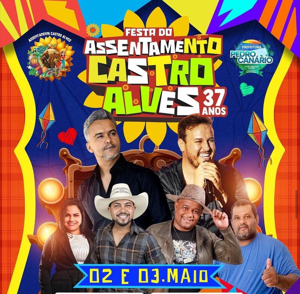 Assentamento Castro Alves, em Pedro Canário, no ES, comemora neste final de semana 37 anos com shows musicais