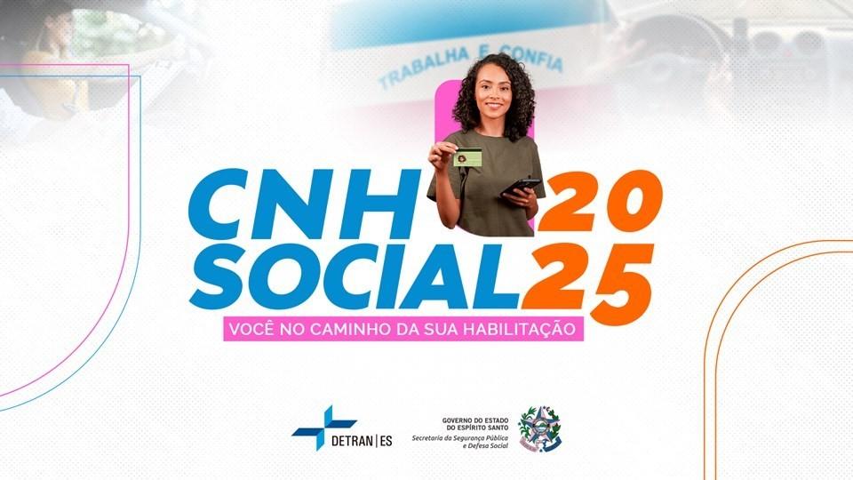 Detran/ES divulga a lista dos 3.500 selecionados no programa CNH Social 2025 no ES