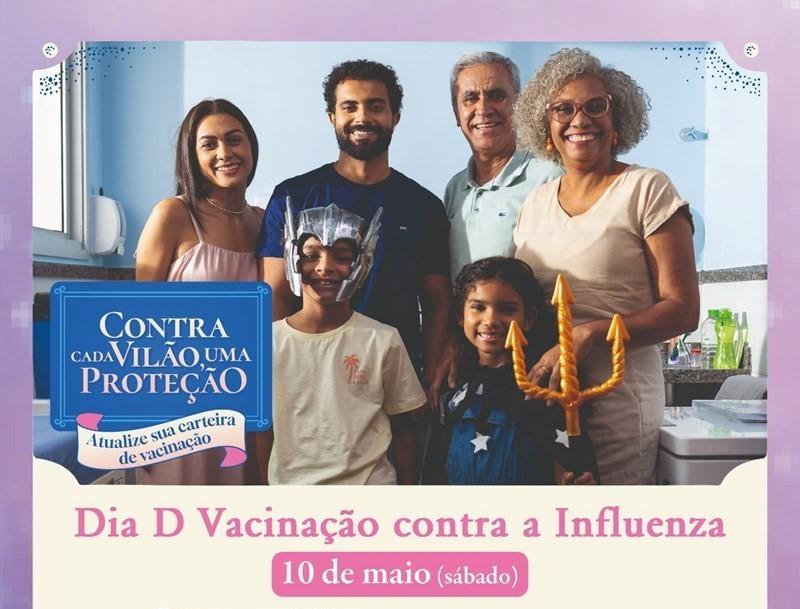 Vacinação contra gripe tem dia ‘D’ neste sábado (10) de norte a sul do Espírito Santo