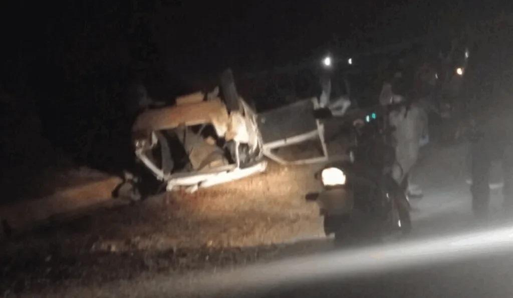 Grave acidente na ES-181 deixa um homem morto e três pessoas feridas, no ES