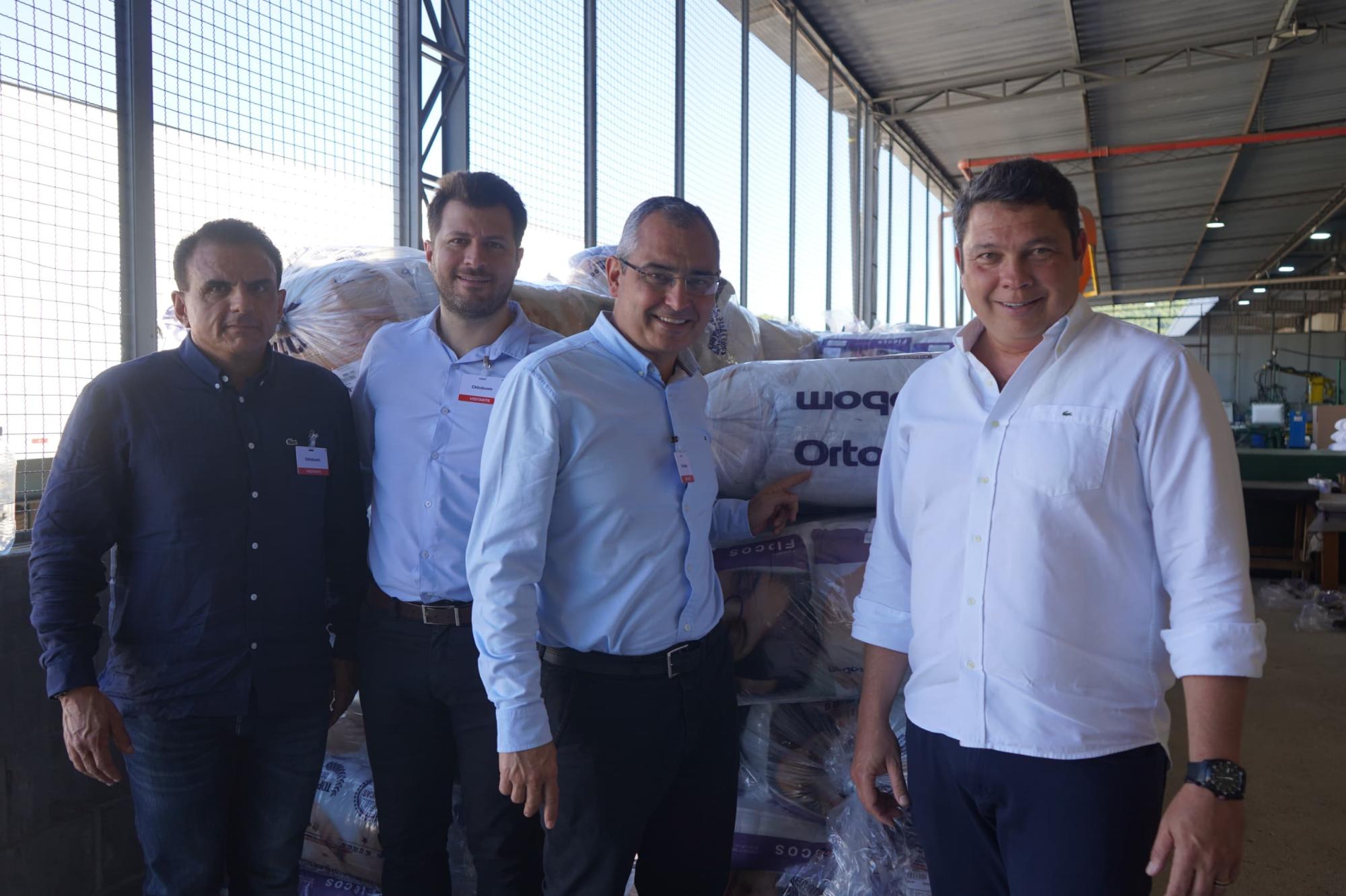 Visita à fábrica da Ortobom no RJ: Oportunidades de investimento em São Mateus, no ES