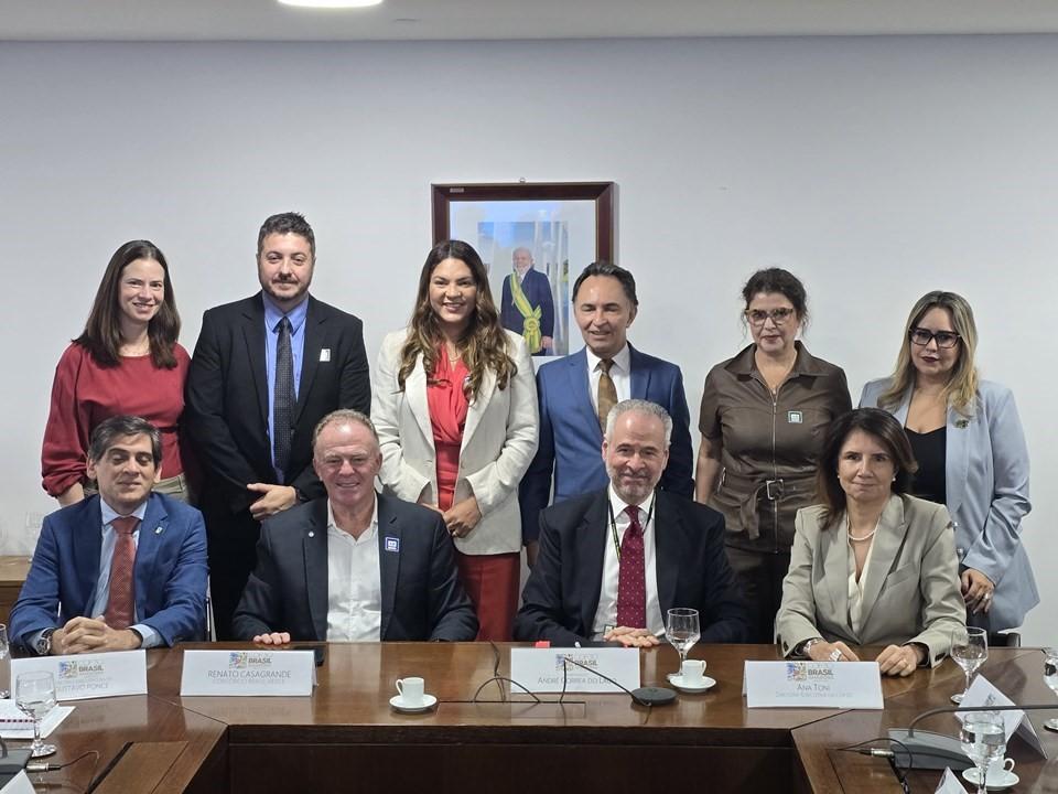 Casagrande participa de reunião com presidente da COP30 e discute agenda dos Estados na Conferência do Clima