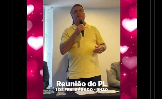 Bolsonaro relembra de discurso: “Me deem 50% da Câmara e 50% do Senado que eu movo o Brasil”