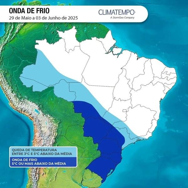 Onda de frio: veja previsão do fenômeno para o Espírito Santo