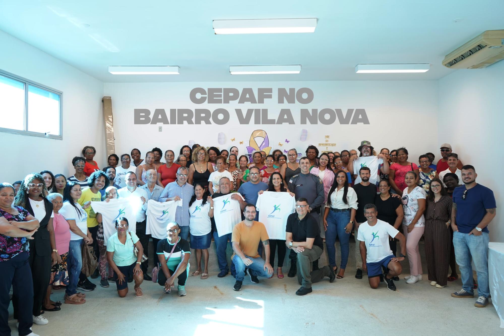 Novo núcleo do CEPAF é inaugurado no bairro Vila Nova, São Mateus, no ES