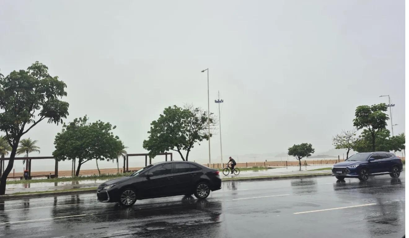 Frente fria chega e traz chuva neste fim de semana para cidades do Espírito Santo