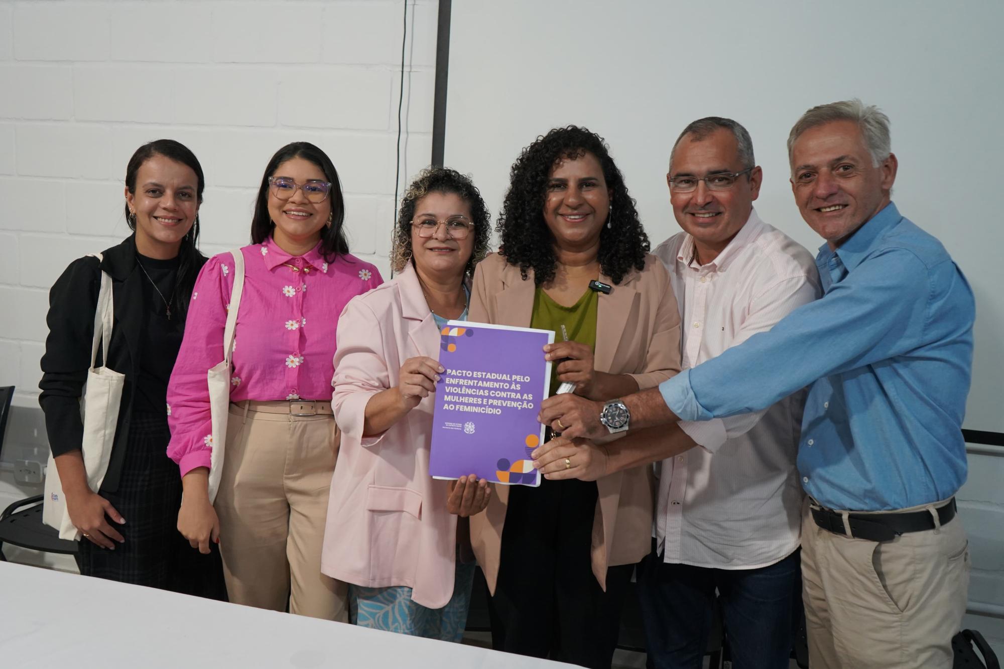 Prefeitura de São Mateus, no ES, recebe Kit Mulher Viva + e sediou lançamento do Novo Pacto Estadual pelo Enfrentamento à Violência contra as Mulheres