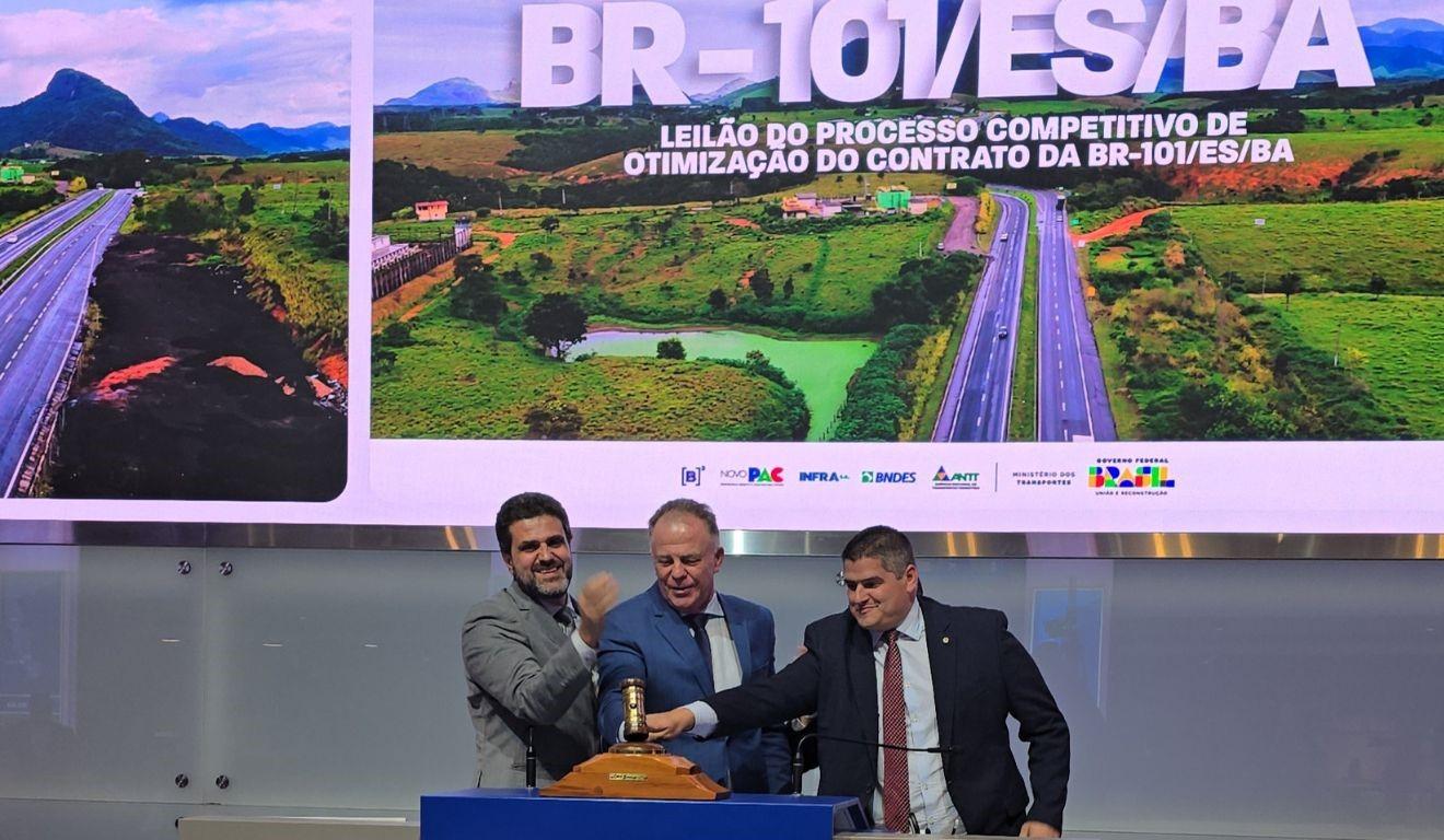 Ecovias vence leilão e continua responsável pela duplicação da BR-101