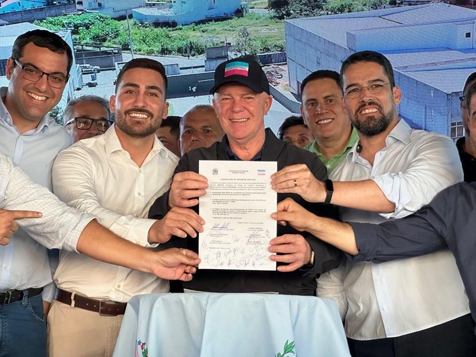 Casagrande anuncia melhorias no acesso ao Monte Aghá e novos investimentos em Itapemirim, ES