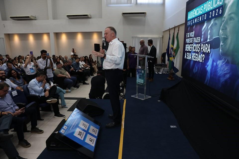 Orçamento 2026: Casagrande encerra ciclo anual de Audiências Públicas no município da Serra, ES