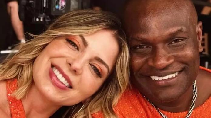 Sheila Mello revela caso secreto com Jacaré na época do É o Tchan