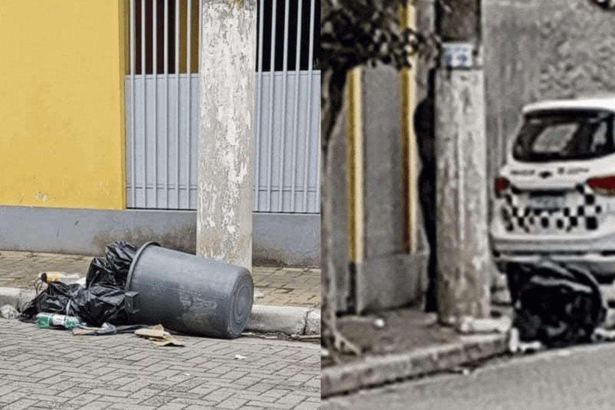Suspeito é flagrado carregando corpo de mulher achada em lixeira