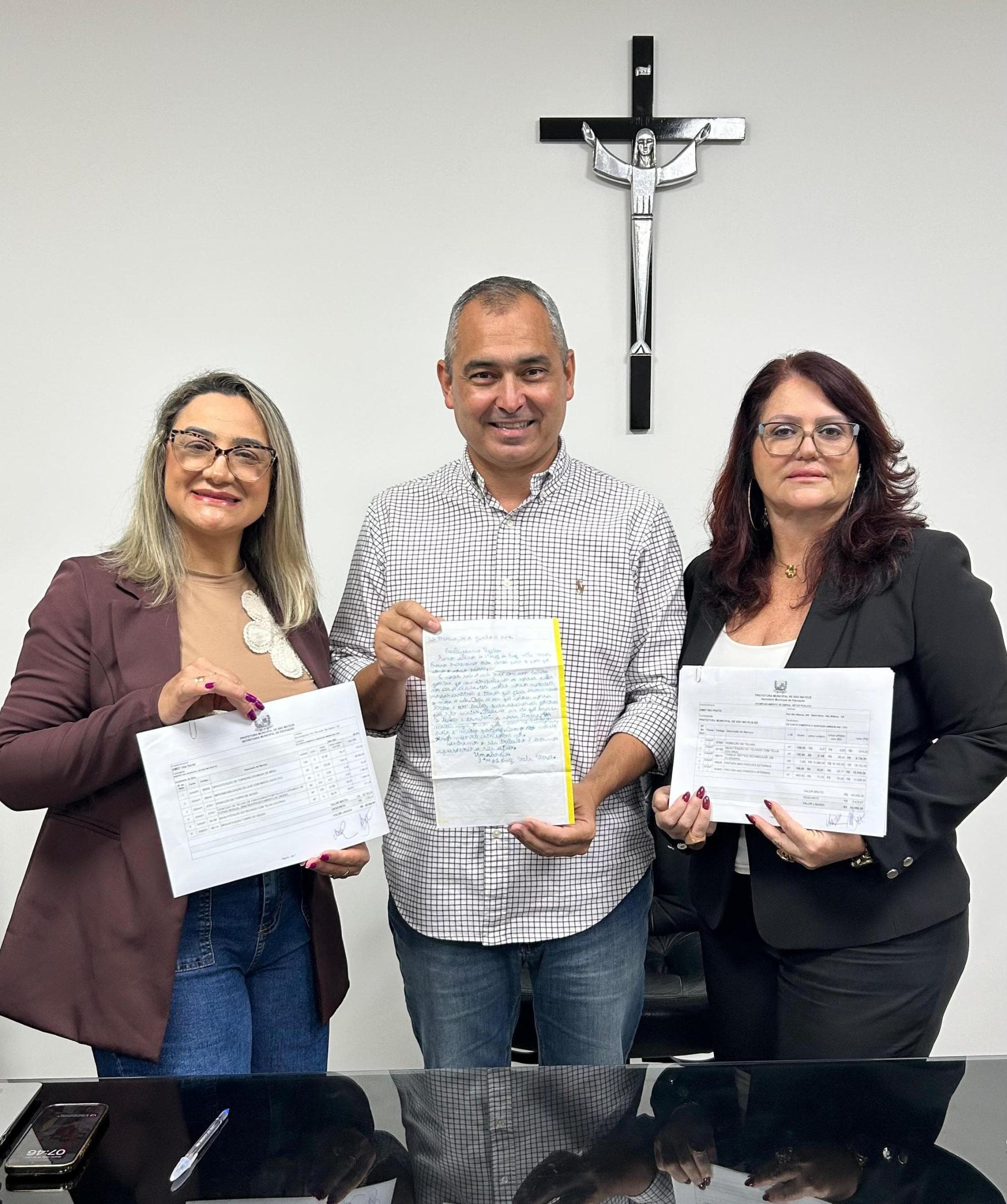Prefeitura de São Mateus, no ES, autoriza manutenção em seis escolas da rede municipal