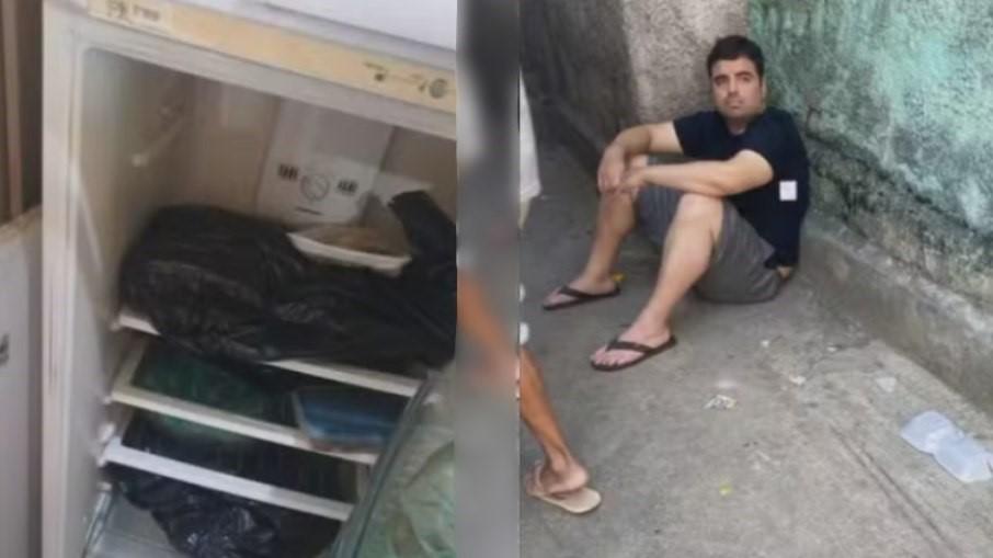 Homem é preso por esquartejar amigo e ocultar corpo em geladeira