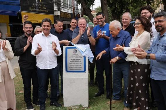 Casagrande inaugura obras e anuncia novos investimentos em Cachoeiro de Itapemirim, no ES