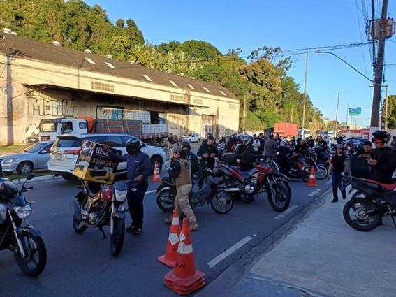 Força pela Vida: operação ‘Moto Segura’ flagra 47 condutores sem CNH