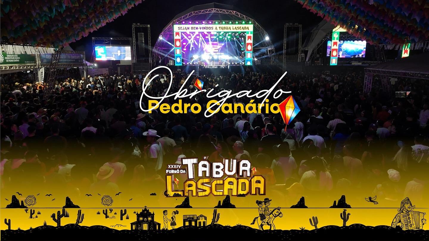 XXXIV Forró da Tábua Lascada bate recorde de público e se consolida como um dos maiores eventos da história de Pedro Canário, no ES