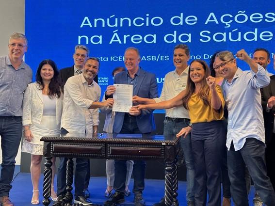 Casagrande anuncia novos investimentos para unidades básicas e lança rede de atenção à saúde bucal no ES