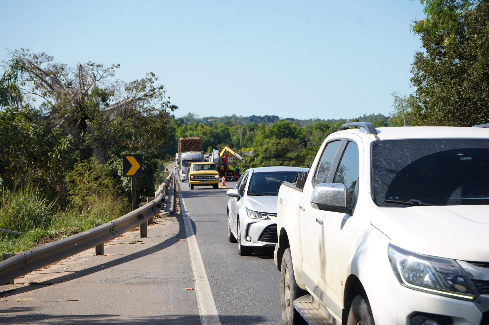 Intervenção estrutural na ponte sobre o Rio São Mateus, no ES, exigirá interdição total da BR-101 entre os dias 18 e 22