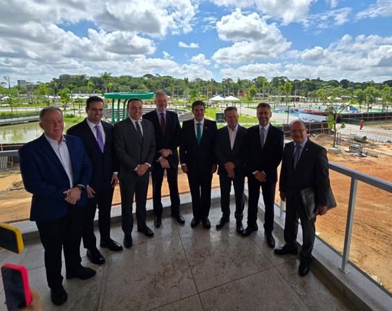 Casagrande participa de reunião do Fórum Nacional dos Governadores, no Pará