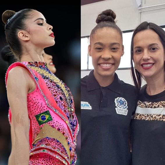 Capixabas representam o Brasil no Mundial de ginástica rítmica, no Rio de Janeiro