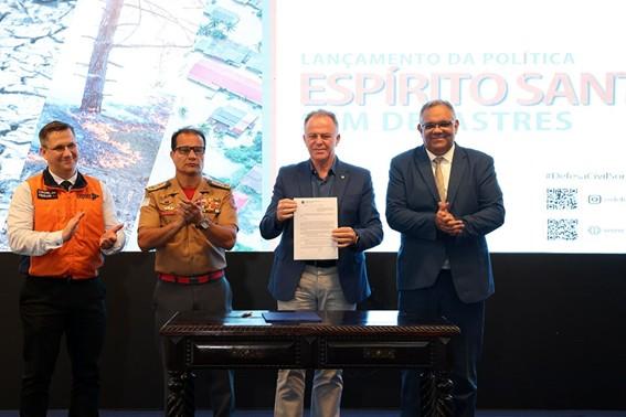 ES terá Política de Enfrentamento a Desastres e Governo disponibiliza recursos para obras de prevenção