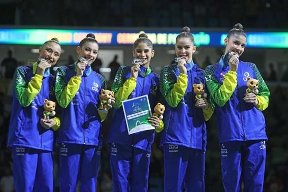 Com a capixaba Sofia Madeira, Brasil faz história no Mundial de Ginástica Rítmica