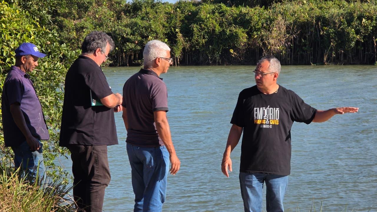 Prefeito Marcus Batista age com antecedência e monta planos emergenciais para enfrentar salinização da água em São Mateus, ES