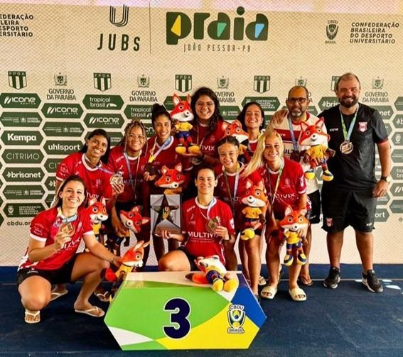 Espírito Santo conquista recorde de medalhas no Jubs Praia em João Pessoa