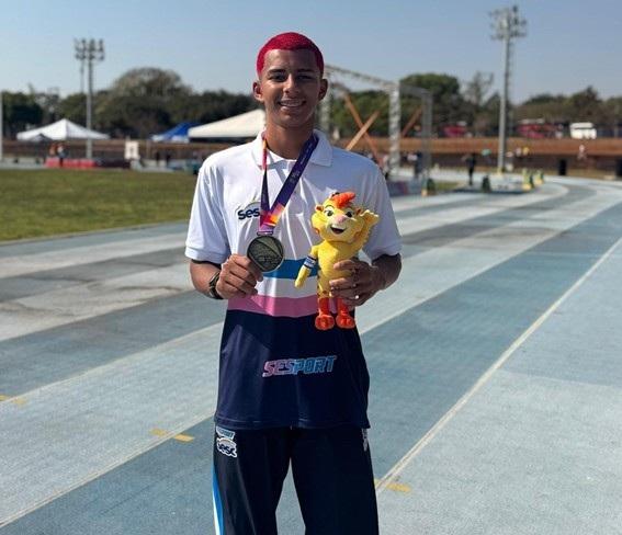 Espírito Santo encerra primeiro bloco dos Jogos da Juventude com cinco medalhas