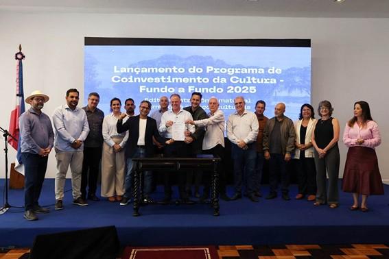 Governo do Espírito Santo lança novo ciclo de investimentos do Programa Fundo a Fundo da Cultura