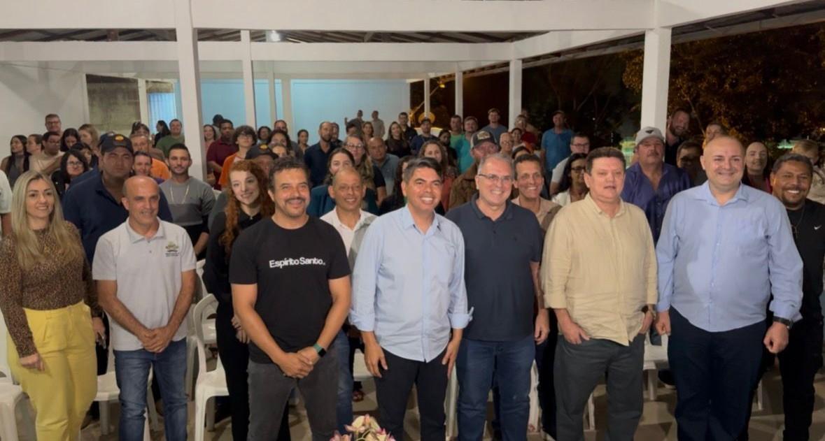 Messias Donato e Euclério Sampaio reforçam aliança política na estrada pelo Espírito Santo