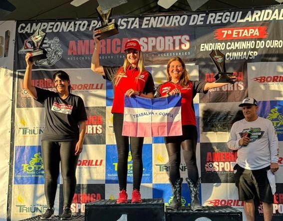 Késsia Tristão conquista oitavo título brasileiro de enduro de regularidade