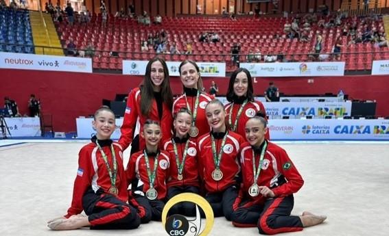 Ginastas do Espírito Santo conquistam medalhas no Campeonato Brasileiro em Londrina