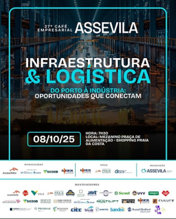 Do Porto à Indústria: Café Empresarial conecta oportunidades em Vila Velha, ES