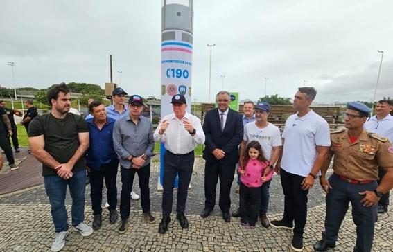 Governo do Espírito Santo entrega dois Totens de Segurança no município de Vitória