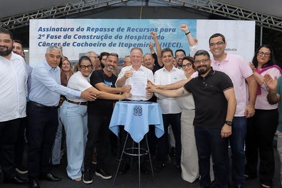 Governo do Espírito Santo anuncia investimento para conclusão da 2ª etapa do Hospital do Câncer de Cachoeiro