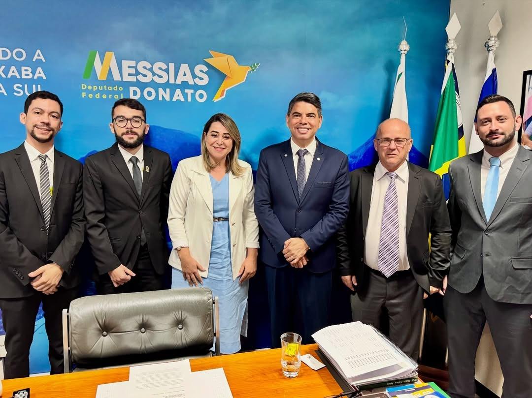 Messias Donato fortalece parcerias e reafirma compromisso com o desenvolvimento de Conceição do Castelo, ES
