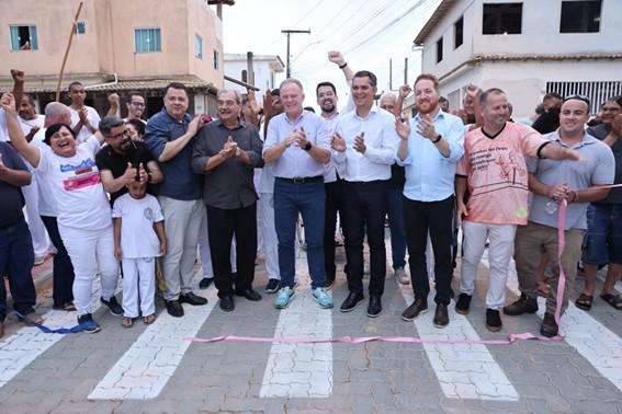Governo do Espírito Santo inaugura obras de infraestrutura e anuncia novos investimentos em Marataízes