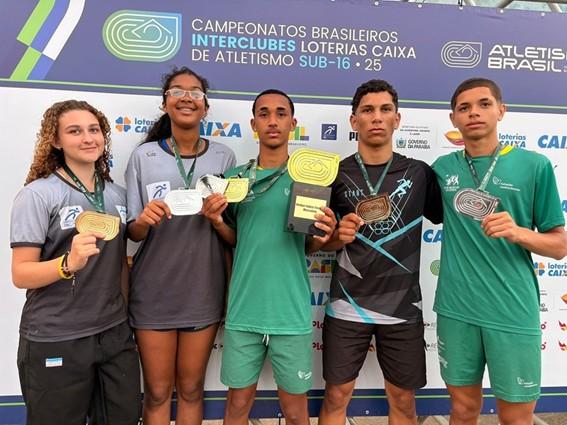 Atletas do Espírito Santo são destaque no Campeonato Brasileiro de Atletismo Sub-16