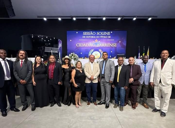 Câmara de Conceição da Barra realiza sessão solene para entrega de Título de “Cidadão Barrense” a personalidades barrenses