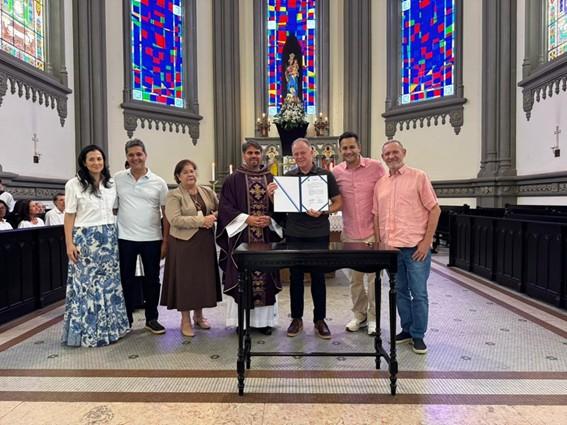 Governo do Espírito Santo assina termo de fomento para restauro da Catedral Metropolitana de Vitória
