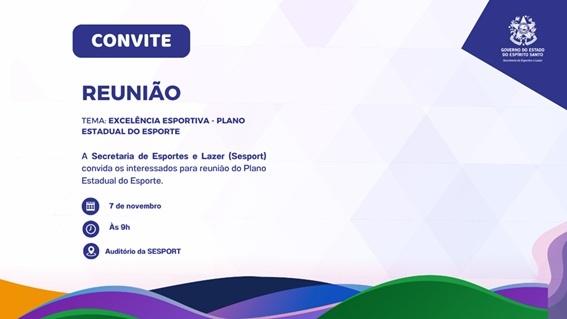Encontro do Plano Estadual debate excelência esportiva e futuro do esporte no Espírito Santo