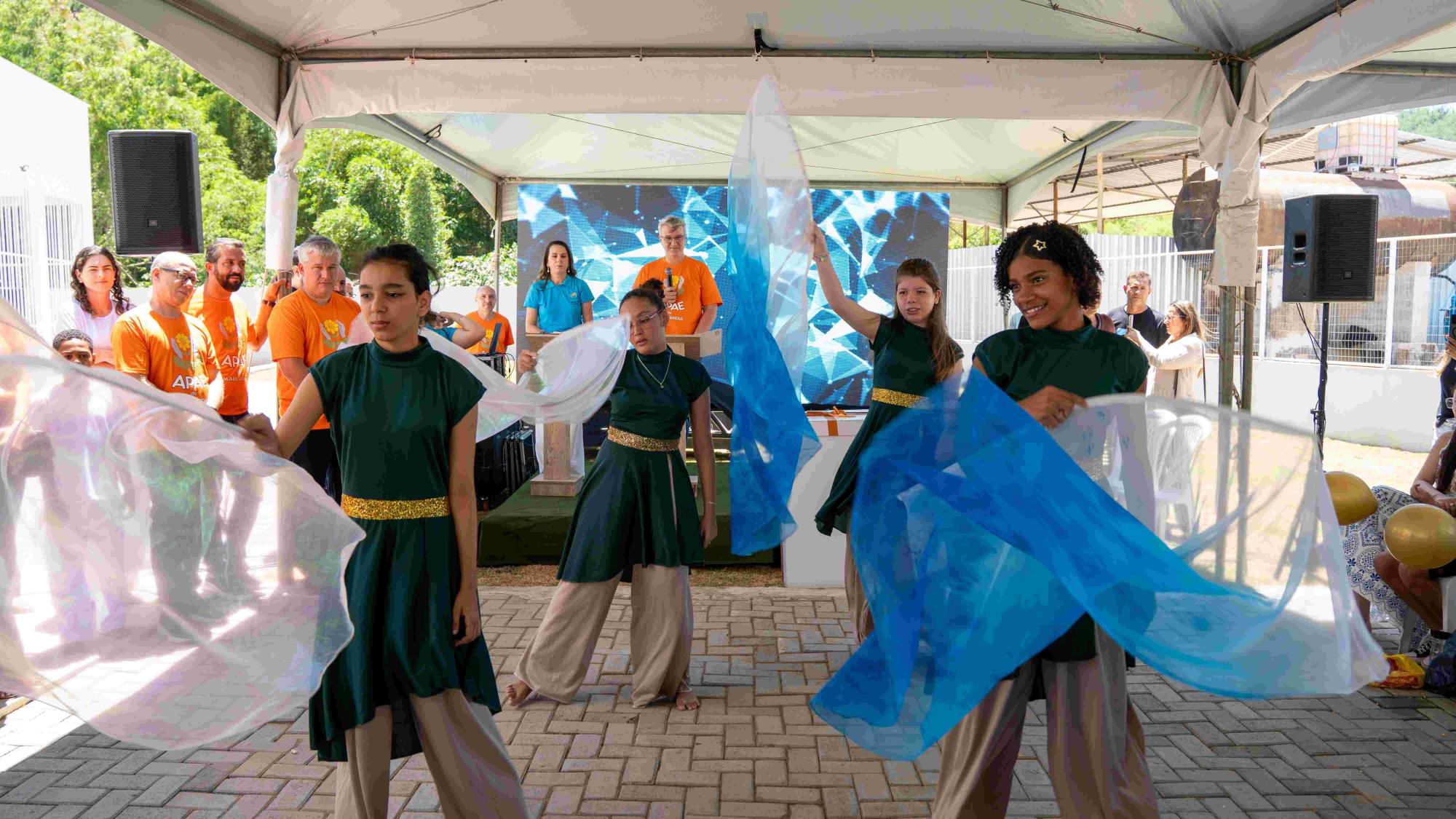 Apae inaugura nova sede e amplia atendimento a pessoas com deficiência, em Marilândia, ES