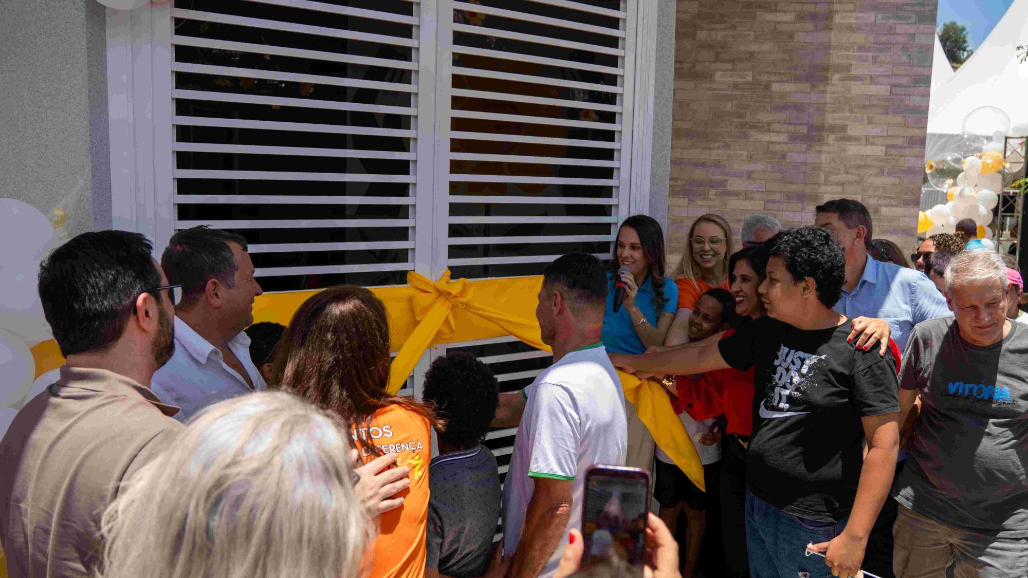 Apae inaugura nova sede e amplia atendimento a pessoas com deficiência, em Marilândia, ES